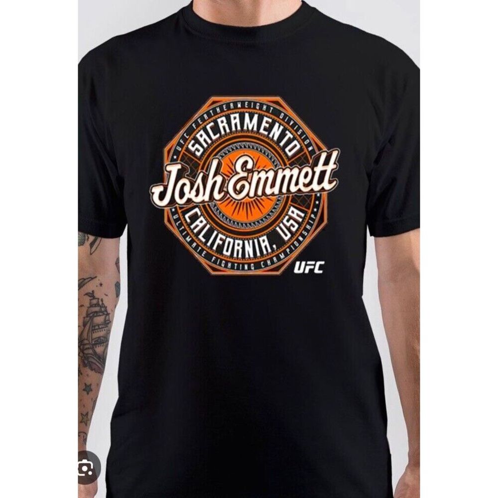 UFC Josh Emmett T-Shirt Mens Med‎